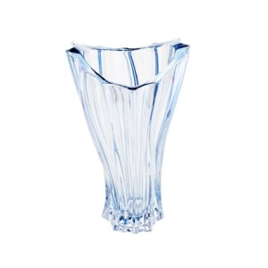 26714 VASO PARADISE AZUL METALIZADO 19X31CM