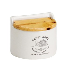 2853 SALEIRO DE PAREDE C/TAMPA MADEIRA SWEET HOME 620ML