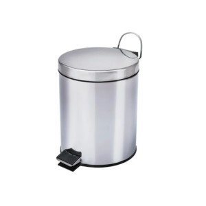 2101I LIXEIRA INOX 3 LITROS COM PEDAL