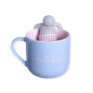 10024364 CANECA 350ML C/INFUSOR P/CHA GRATIDAO