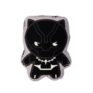 10064682 ALMOFADA FORMATO PANTERA NEGRA FIBRA