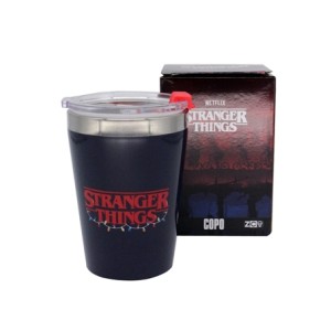 10024260 COPO VIAGEM SNAP 300ML STRANGER THINGS LUZES