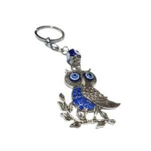 ZGP27875 CHAVEIRO CORUJA C/OLHO GREGO