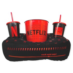 10064892 KIT ALMOFADA PIPOCA FIBRA SUEDE NETEFLIX BRAND