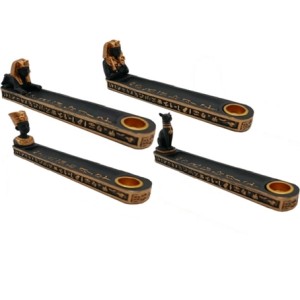 MRES-E26 PORTA INCENSO FARAO 20X7CM