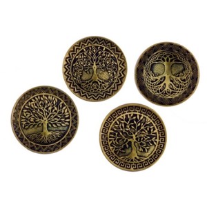 MRES-E32 PORTA INCENSO REDONDO 10X10CM