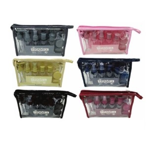 HV50818 KIT DE FRASCOS P/VIAGEM C/10PCS