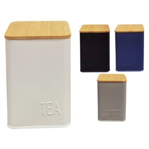 HU02403 LATA DEMANTIMENTOS QUADRADA TAMPA MADEIRA