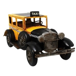 CRD-1909 TAXI CALHAMBEQUE AMARELO DECORATIVO