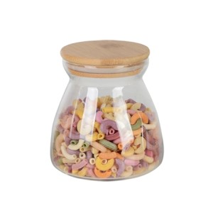 28513 PORTA MANTIMENTO 650ML C/TAMPA EM BAMBU