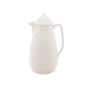 1661 GARRAFA TERMICA BAMBU BRANCA 1L