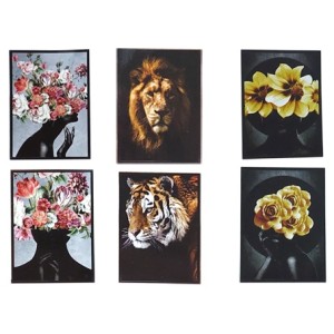 147 QUADRO DECORATIVO COM VERNIZ LOCALIZADO 50X70CM