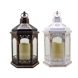 HEY-101 LANTERNA DECORATIVA 19X19X38CM