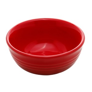 28879 CONJUNTO 2 BOWLS RETRO VEREMELHO 10X4,5CM