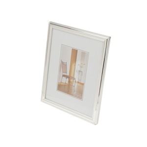 9436 PORTA RETRATO ACO PRATEADO 10X15CM