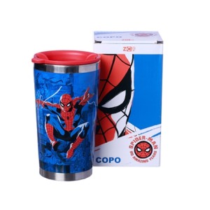 10024618 COPO VIAGEM TONY 400ML SPIDER MAN