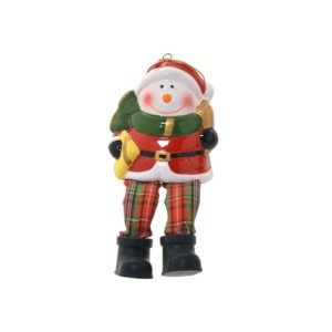 468-016 BONECO DE NEVE PERNA COMPRIDA 6,5X5,5X14,5CM