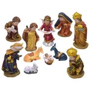 601-012 PRESEPIO 11PCS 10,5X8,5X20CM