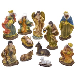 601-014 PRESEPIO 11PCS 8,5X10,5X20CM