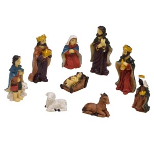 605-006 PRESEPIO 9PCS 3X2X6,5CM