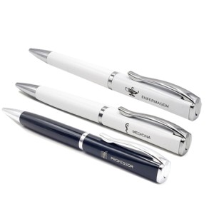 900B CANETA PROFISSOES ESFERO RETRATIL 14CM