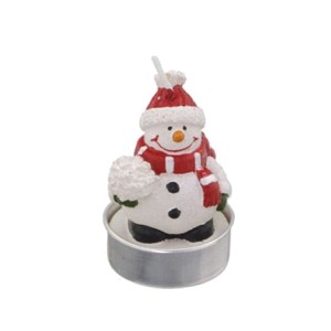 103-075 JOGO 6 VELAS BONECO DE NEVE