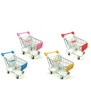 16875-1 CARRINHO DE SUPERMERCADO DECORATIVO