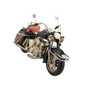 AT2104D-3084BLK MOTOCICLETA PRETA 15X27X10CM