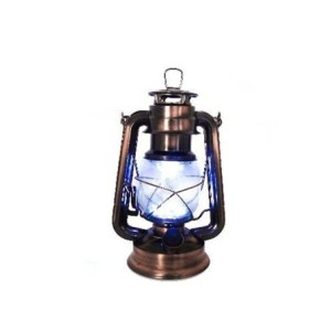 603-M LAMPIAO DE COBRE LED C/LUZ BRANCA