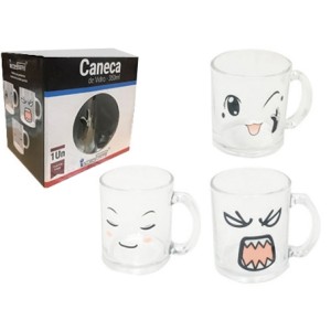 HG82203 CANECA DE VIDRO 350ML