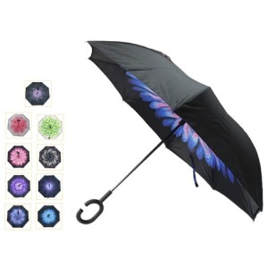 I2090E GUARDA CHUVA INVERTIDO ESTAMPADO