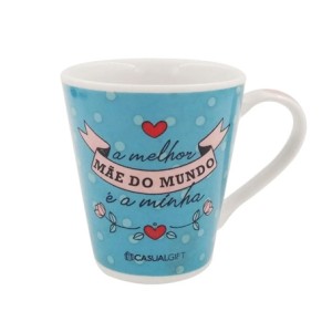 CP014 CANECA A MELHOR MAE DO MUNDO 300ML