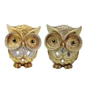 TCJA-08 CORUJA 13CM DECORATIVA