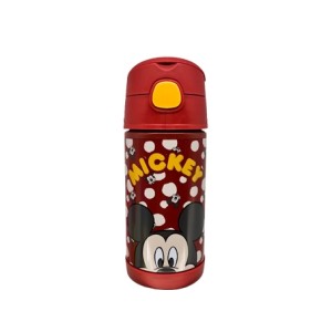 10072395 GARRAFA CLICK C/CANUDO 300ML MICKEY MOUSE