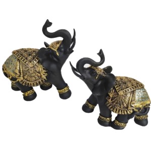 MELF-A300 ELEFANTE DECORATIVO 16X14,5X8CM