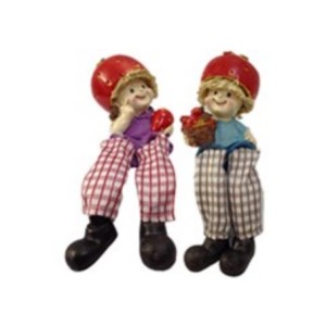 MFRU-07 BONECO PERNA MOLE MORANGO 17X5CM