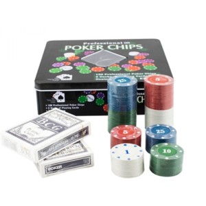 GM100PD-M JOGO DE POCKER C/FICHAS
