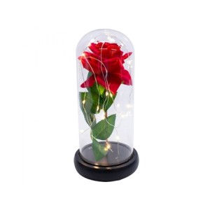 DCY1023-D ABAJUR ROSA ARTIFICIAL 24X12X12CM