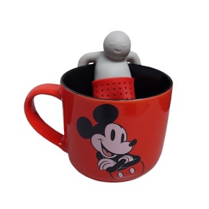 10025112 CANECA 350ML C/INFUSOR P/CHA MICKEY MOUSE