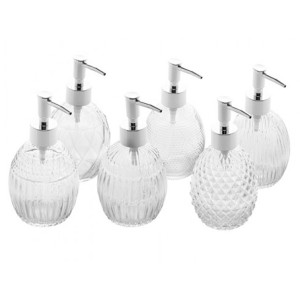 1233 PORTA SABONETE LIQUIDO ROUND SORTIDO 350ML