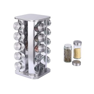 4871 PORTA TEMPERO INOX 20 POTES