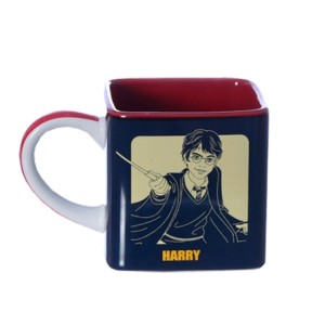 10025124 CANECA CUBO 300ML HARRY RON E HERMIONE