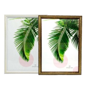 4108 MOLDURA DIPLOMA PALMEIRA A4 PLASTICO