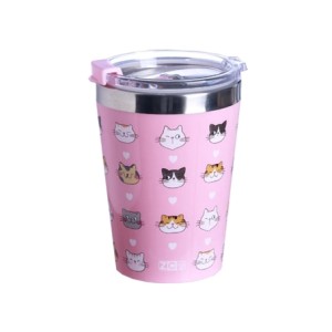 10024392 COPO VIAGEM SNAP 300ML I LOVE CATS
