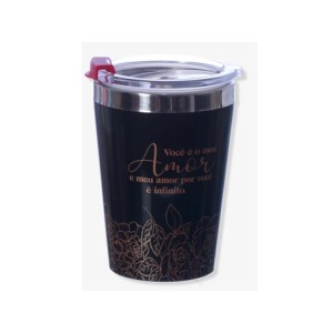 10025001 COPO VIAGEM SNAP 300ML VOCÊ É MEU AMOR