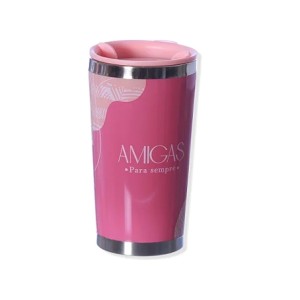 10025002 COPO VIAGEM TONY 400ML AMIGAS PARA SEMPRE
