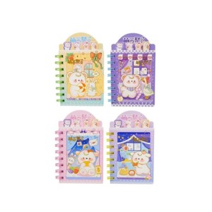 A7-MJ201-8 MINI CADERNO MODELOS SORTIDOS