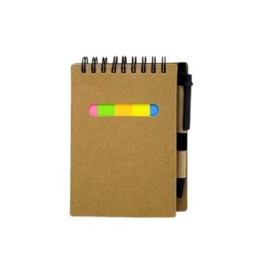 MJ-W22051-63 CADERNO COM CANETA 80 FOLHAS