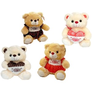 FE7192 URSO 33CM CORACAO AMOR