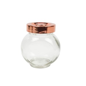 S1904B POTE PORTA CONDIMENTOS TAMPA ROSE 180ML 8X8X6CM